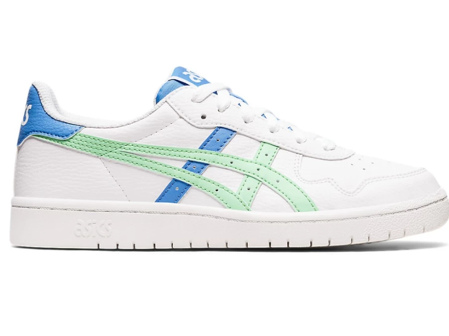 ASICS Women's JAPAN S Sneakers in White/Menthol - Lightweight Running Shoes