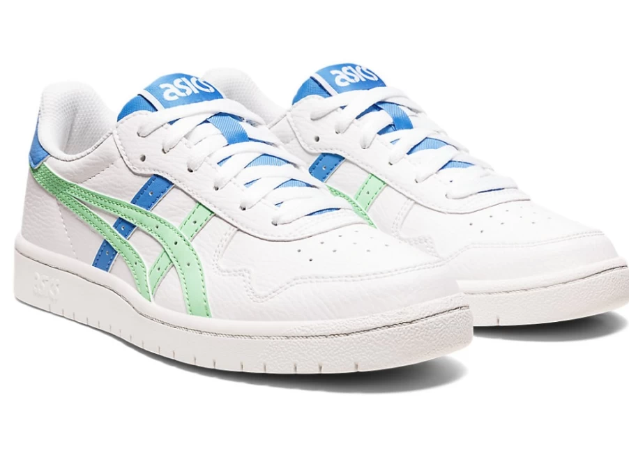 ASICS Women's JAPAN S Sneakers in White/Menthol - Lightweight Running Shoes