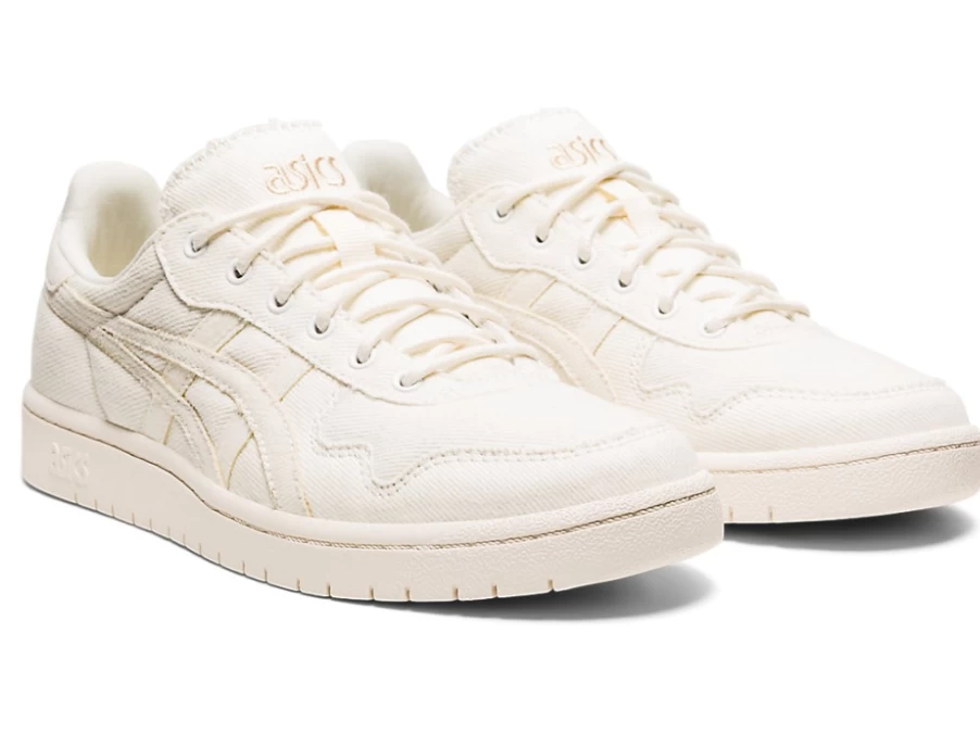 ASICS Women's Cream/Lichen Rock JAPAN S Running Shoes