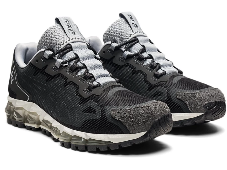 ASICS Women's GEL-QUANTUM 360 6 Running Shoes - Black/Piedmont Grey