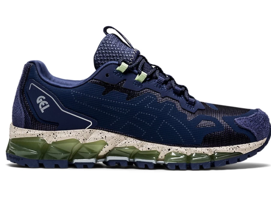 ASICS Women's GEL-QUANTUM 360 6 Running Shoes - Thunder Blue/Whisper Green