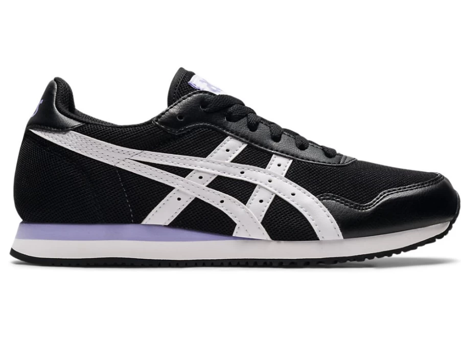 ASICS Women's TIGER RUNNER Running Shoes - Black/White