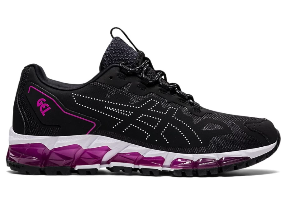 ASICS Women's GEL-QUANTUM 360 6 Running Shoes - Black/Digital Grape
