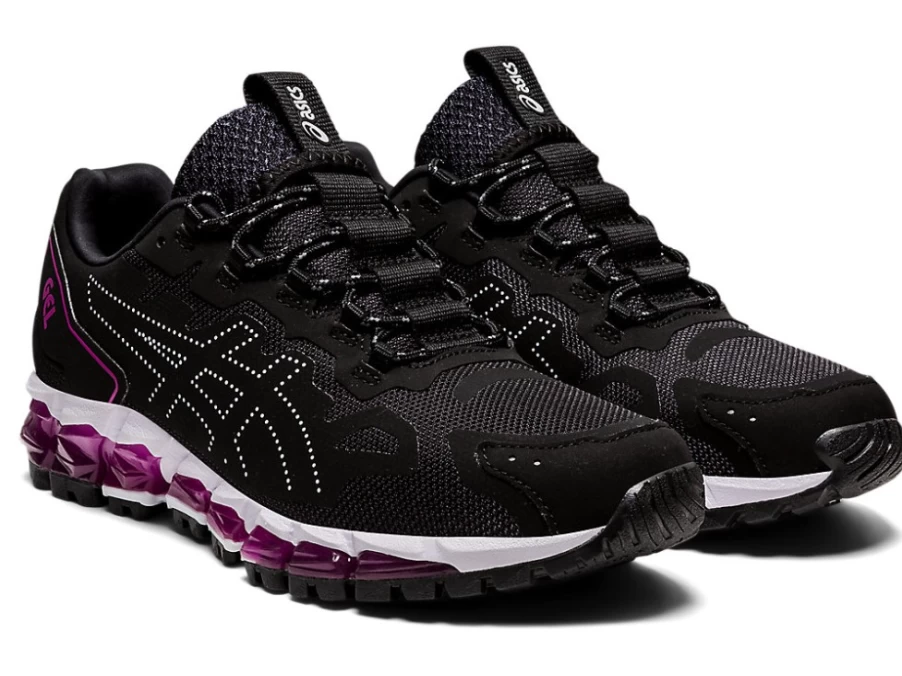 ASICS Women's GEL-QUANTUM 360 6 Running Shoes - Black/Digital Grape