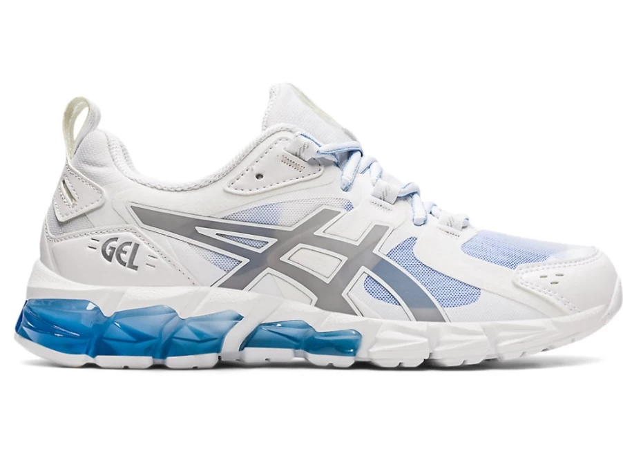 ASICS Women's GEL-QUANTUM 180 Running Shoes in White/Periwinkle Blue