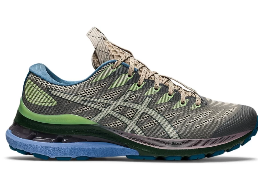 ASICS Women's GEL-KAYANO 28 Running Shoes - Gargoyle/Fog (FN3-S)