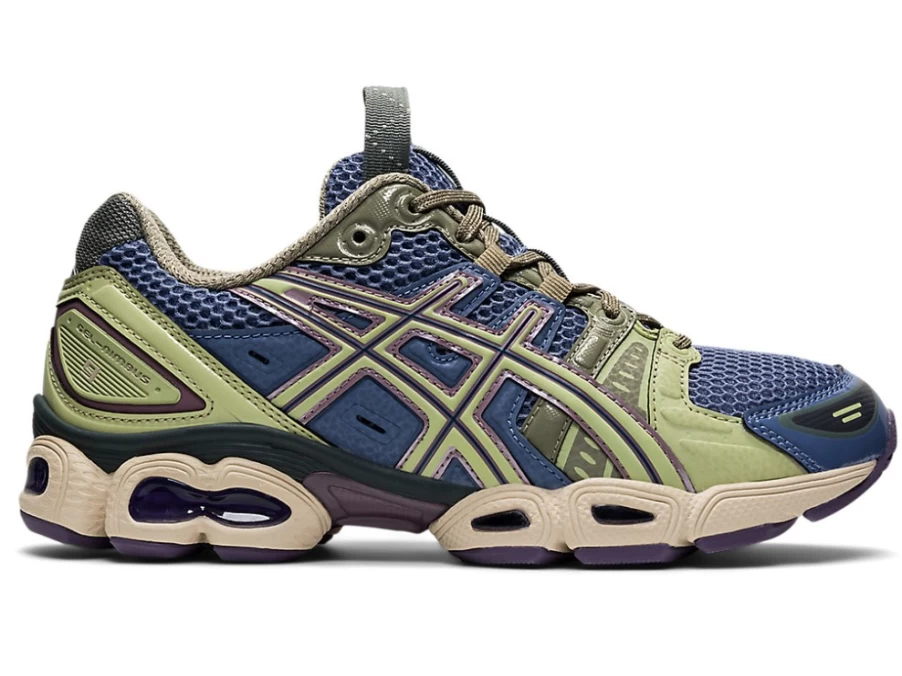 ASICS Women's GEL-Nimbus 9 Running Shoes in Stonewash/Lint - UB3-S
