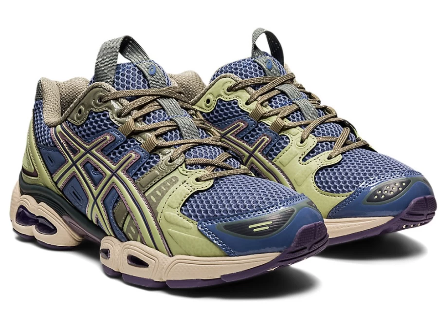 ASICS Women's GEL-Nimbus 9 Running Shoes in Stonewash/Lint - UB3-S