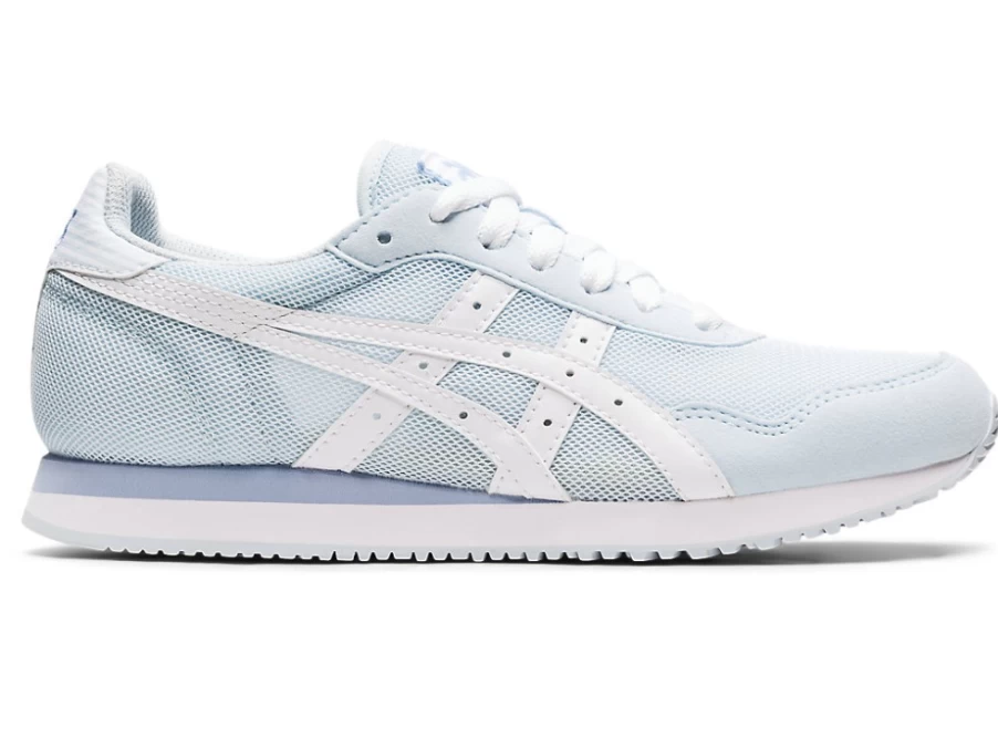 ASICS Women's TIGER RUNNER Running Shoes in Sky/White - Lightweight & Comfortable
