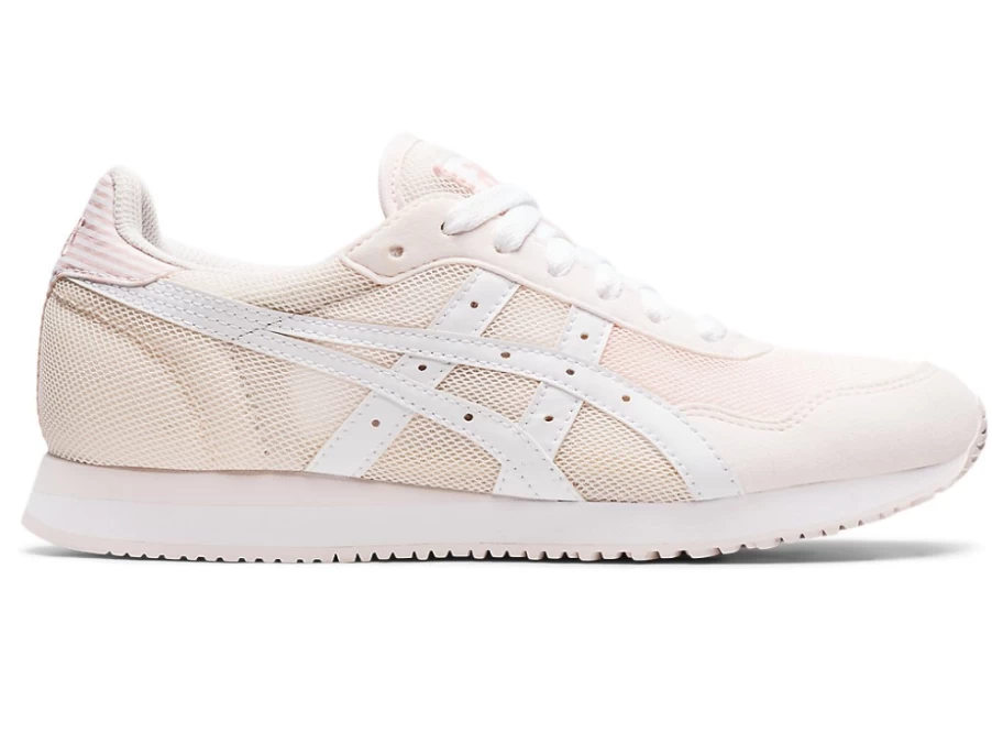 ASICS Women's TIGER RUNNER Sneakers in Ginger Peach/White - Lightweight Running Shoes