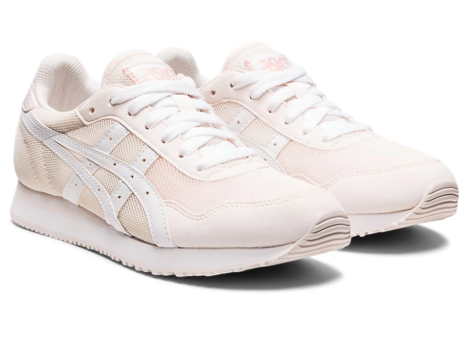 ASICS Women's TIGER RUNNER Sneakers in Ginger Peach/White - Lightweight Running Shoes