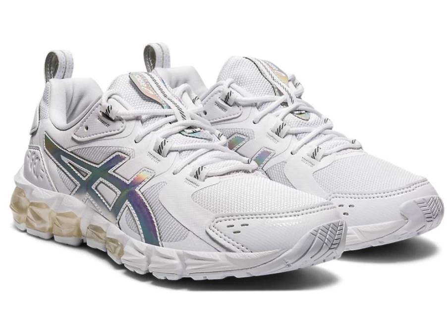 ASICS GEL-QUANTUM 180 Women's Running Shoes - White/White - Lightweight Cushioned Sneakers