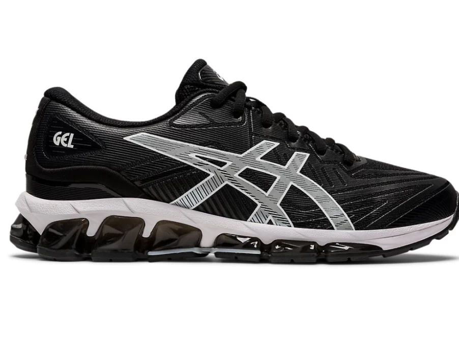 ASICS Women's GEL-QUANTUM 360 VII Running Shoes - Black/Piedmont Grey