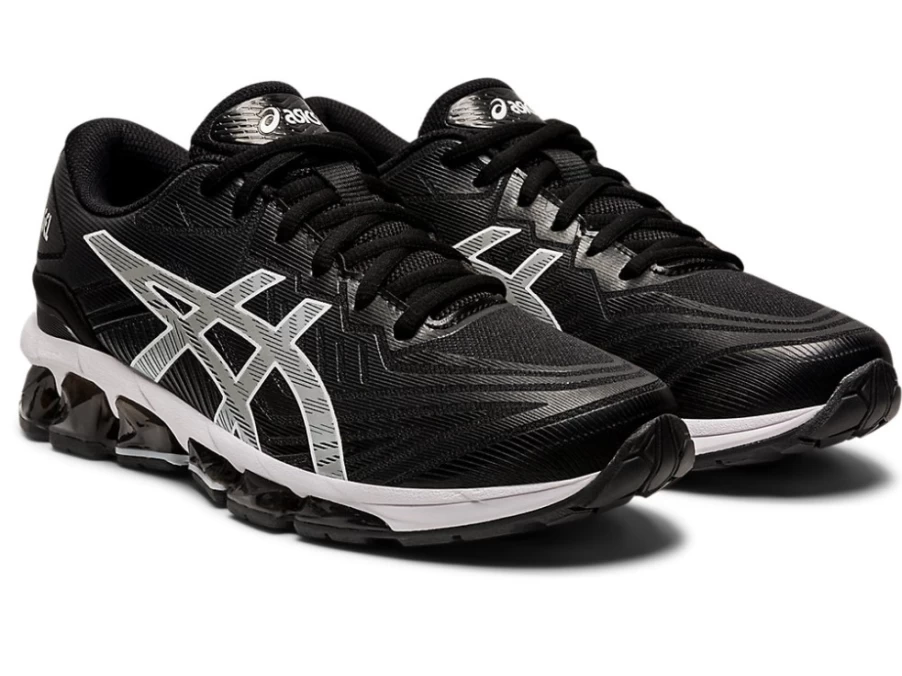 ASICS Women's GEL-QUANTUM 360 VII Running Shoes - Black/Piedmont Grey