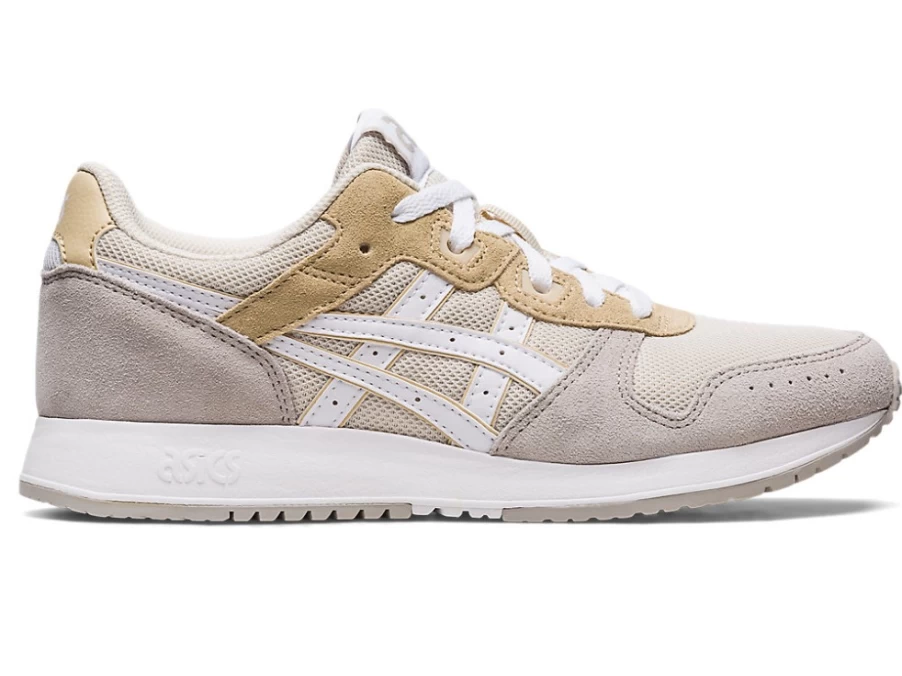 ASICS LYTE CLASSIC Women's Sneakers in Oatmeal/White - Retro Running Shoes
