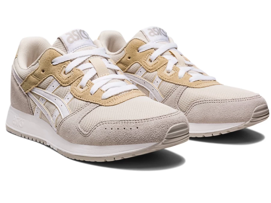 ASICS LYTE CLASSIC Women's Sneakers in Oatmeal/White - Retro Running Shoes