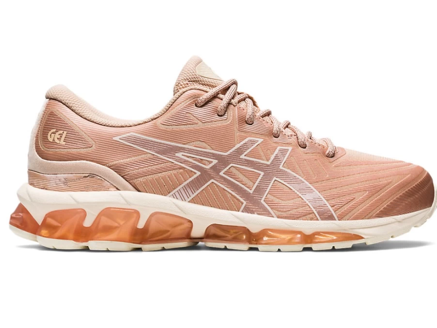 ASICS Women's GEL-QUANTUM 360 VII Running Shoes - Bisque/Rose Gold