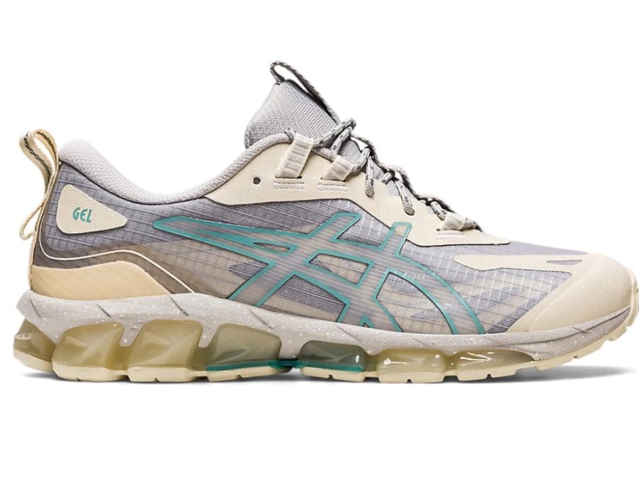 ASICS Women's GEL-QUANTUM 360 VII Running Shoes in Oyster Grey/Vanilla