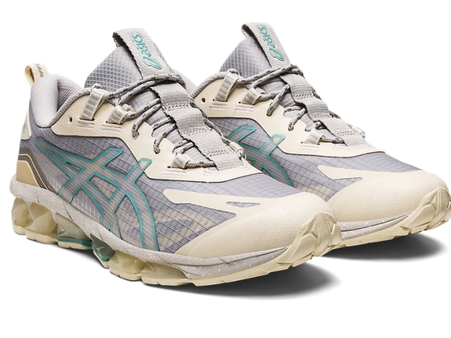 ASICS Women's GEL-QUANTUM 360 VII Running Shoes in Oyster Grey/Vanilla