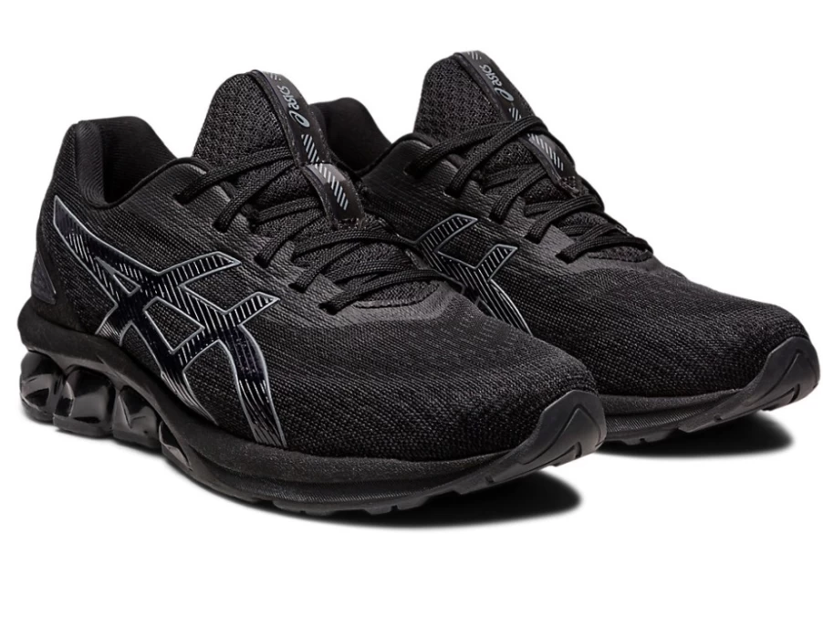 ASICS Women's GEL-QUANTUM 180 VII Running Shoes - Black/Steel Grey
