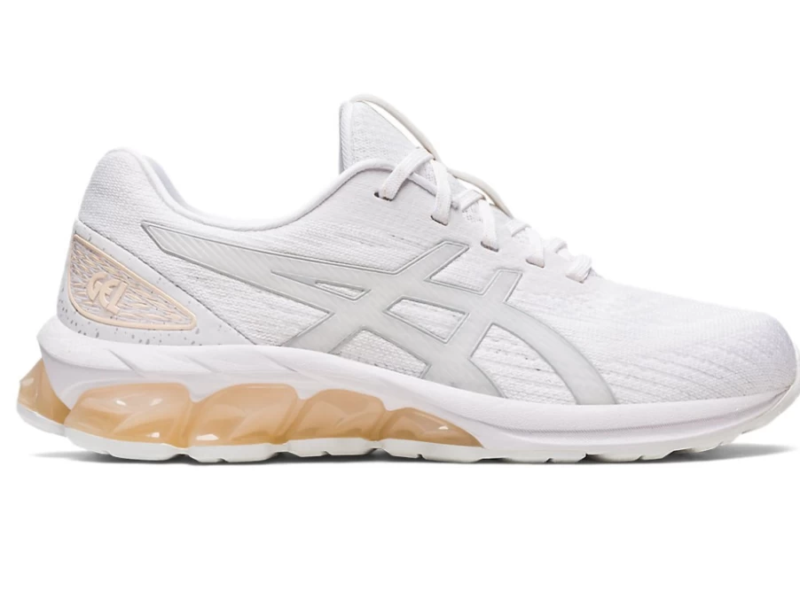 ASICS GEL-QUANTUM 180 VII Women's Running Shoes - White/Piedmont Grey