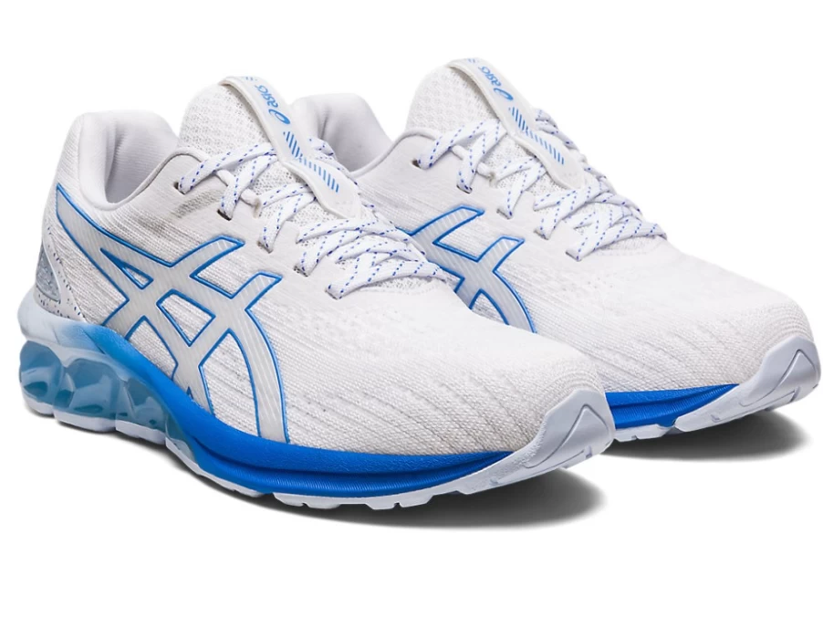 ASICS GEL-QUANTUM 180 VII Women's Running Shoes - White/Blue Coast