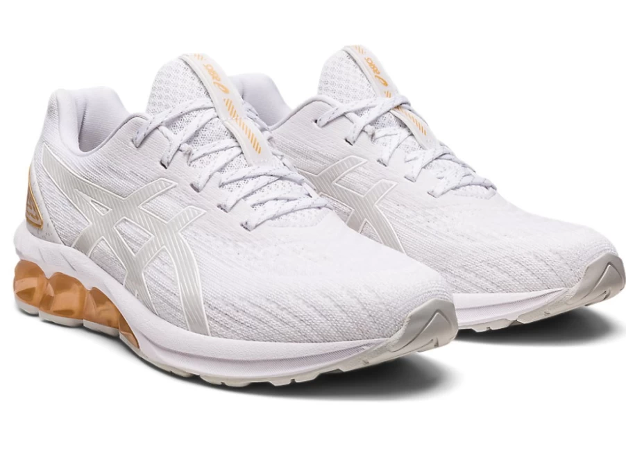 ASICS GEL-QUANTUM 180 VII Women's Running Shoes - White/Champagne