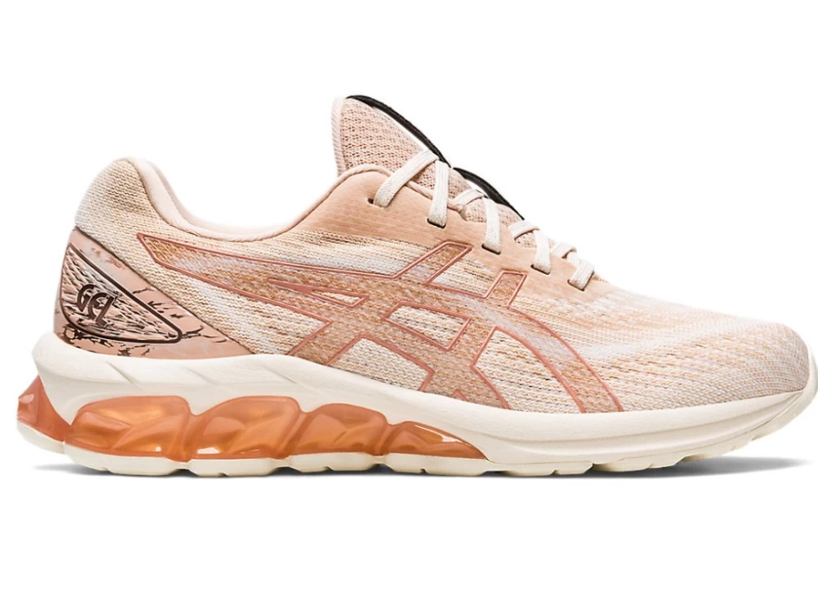 ASICS GEL-QUANTUM 180 VII Women's Running Shoes - Bisque/Rose Gold