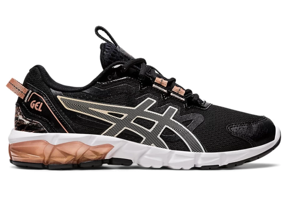 ASICS Women's GEL-QUANTUM 90 Running Shoes - Black/Rose Gold
