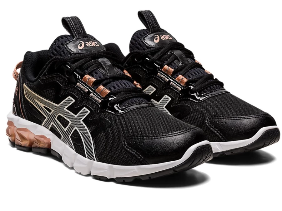 ASICS Women's GEL-QUANTUM 90 Running Shoes - Black/Rose Gold