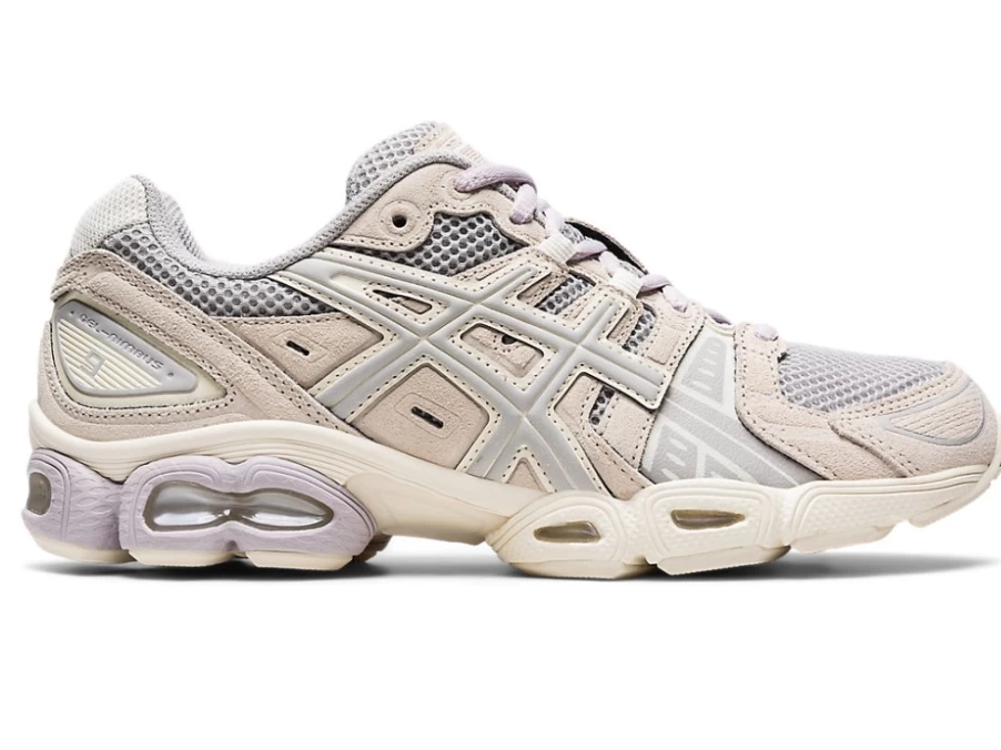 ASICS Women's GEL-NIMBUS 9 Running Shoes - Oyster Grey/Birch