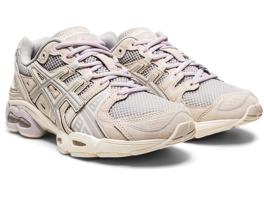 ASICS Women's GEL-NIMBUS 9 Running Shoes - Oyster Grey/Birch