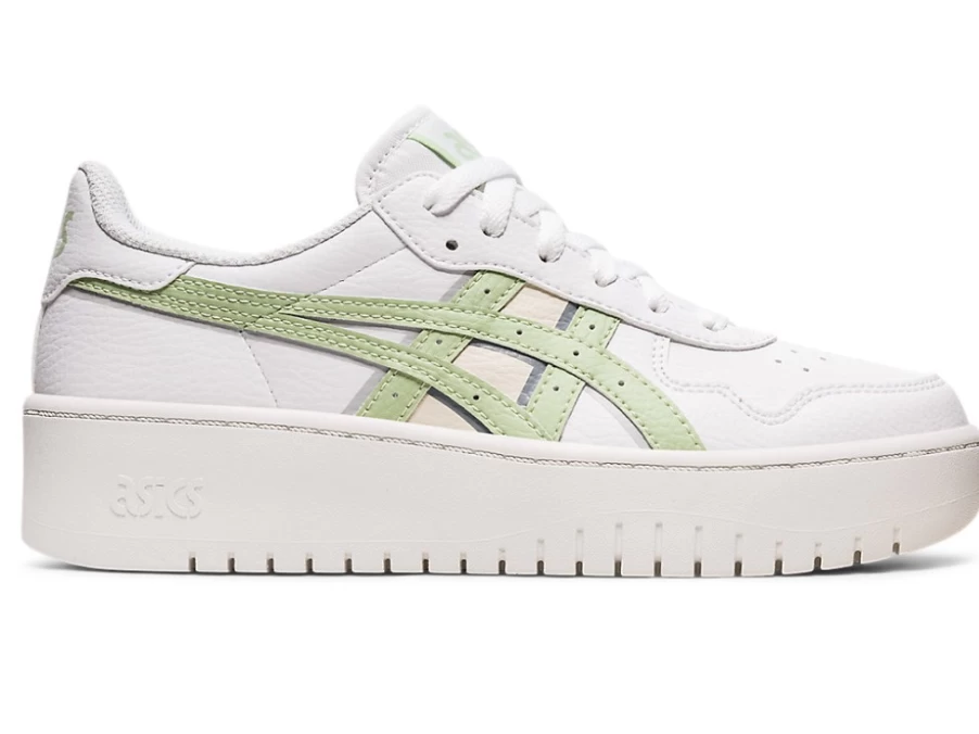 ASICS Women's White/Jade S PF Running Shoes - JAPAN Design