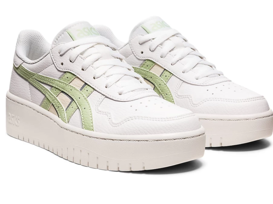 ASICS Women's White/Jade S PF Running Shoes - JAPAN Design