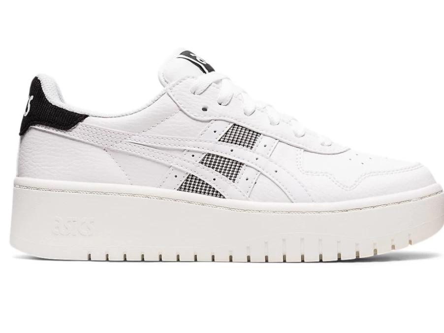 ASICS Women's JAPAN S PF Sneakers in White/Black - Running Shoes