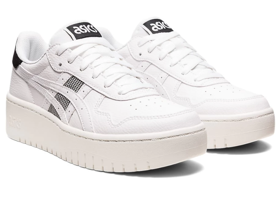 ASICS Women's JAPAN S PF Sneakers in White/Black - Running Shoes