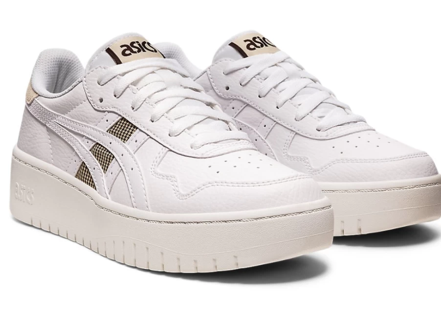 ASICS Women's JAPAN S PF Sneakers in White/Vanilla | Lightweight Running Shoes