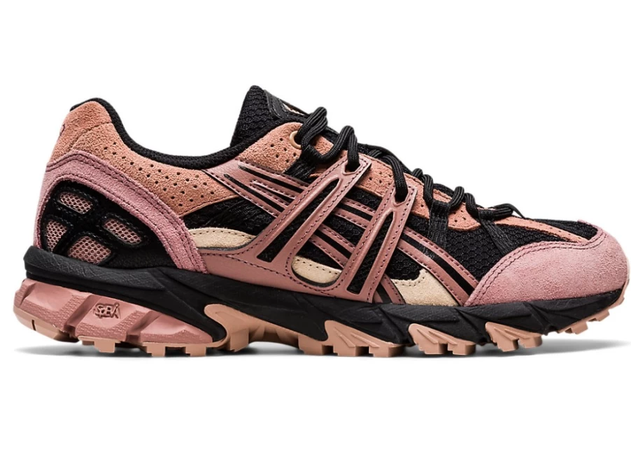 ASICS GEL-SONOMA 15-50 Women's Trail Running Shoes - Black/Umeboshi