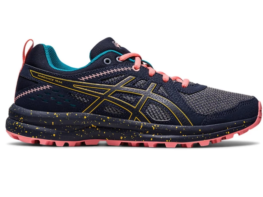 ASICS Women's Torrance Trail Running Shoes - Metropolis/Citrus Color