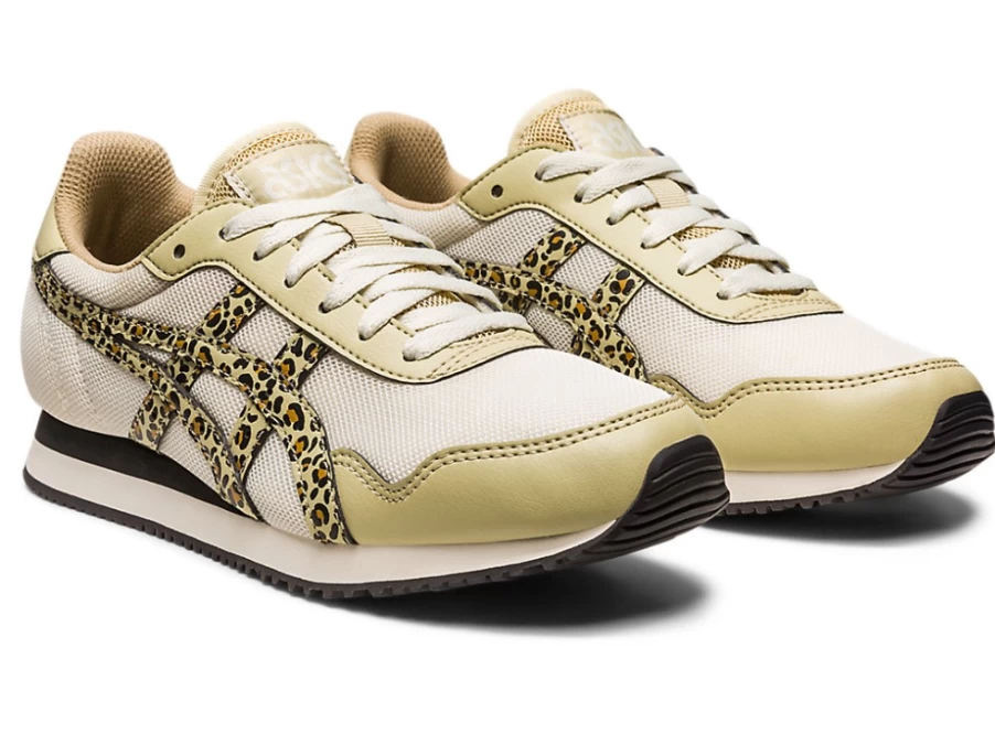 ASICS Women's TIGER RUNNER Sneakers in Birch/Sand - Lightweight Running Shoes