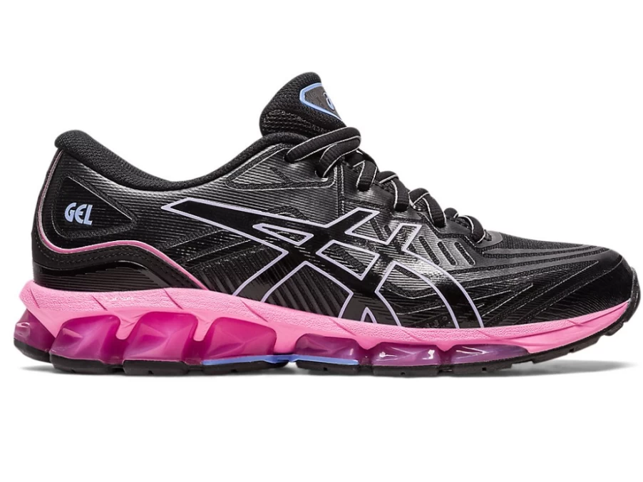 ASICS Women's GEL-QUANTUM 360 VII Running Shoes - Black/Bubblegum