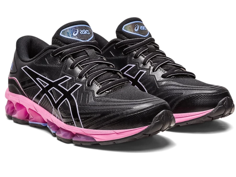 ASICS Women's GEL-QUANTUM 360 VII Running Shoes - Black/Bubblegum