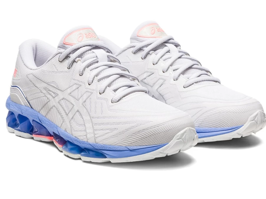 ASICS Women's GEL-QUANTUM 360 VII Running Shoes - White/Periwinkle Blue