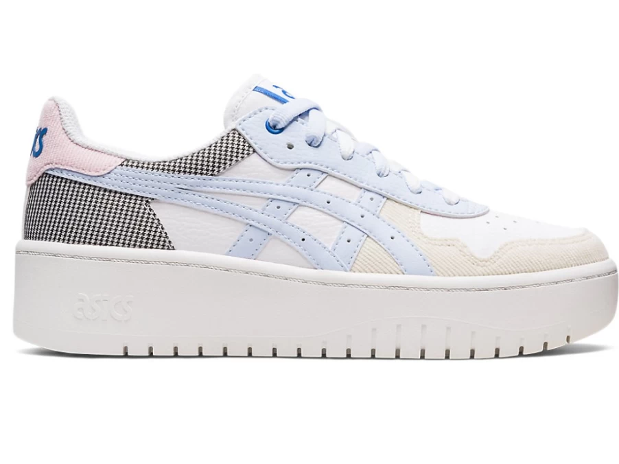 ASICS Women's JAPAN S PF Sneakers in White/Soft Sky Color