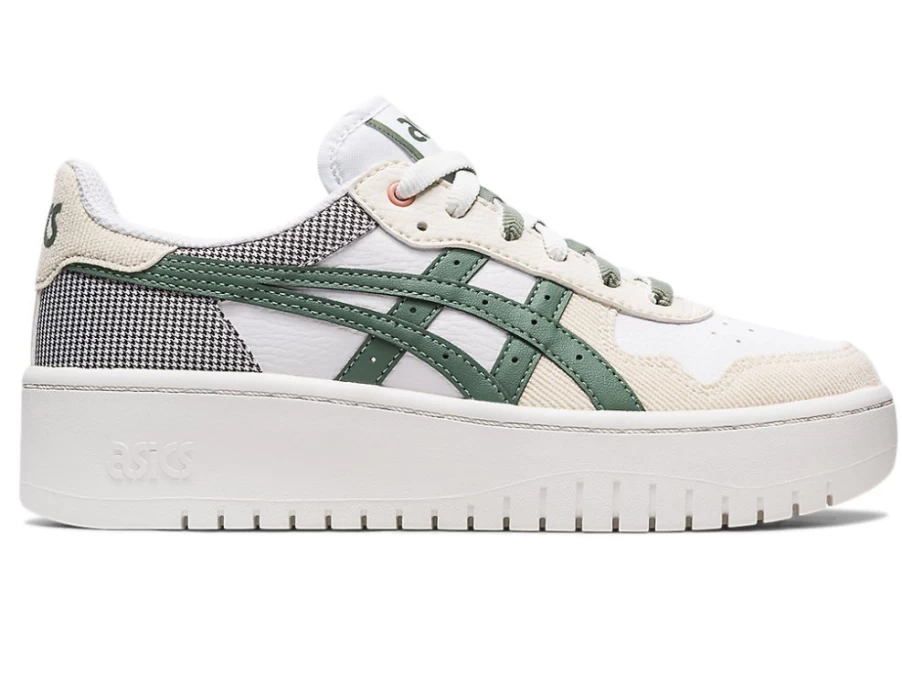 ASICS Women's JAPAN S PF Sneakers in White/Ivy | Lightweight Running Shoes