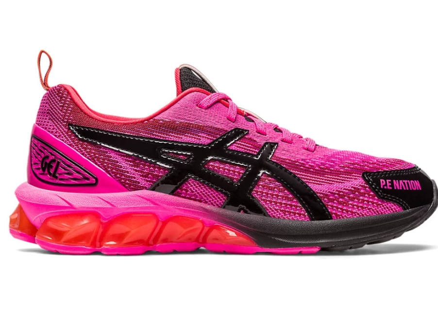 ASICS GEL-QUANTUM 180 VII Women's Running Shoes - Pink Glo/Black | P.E NATION Collaboration