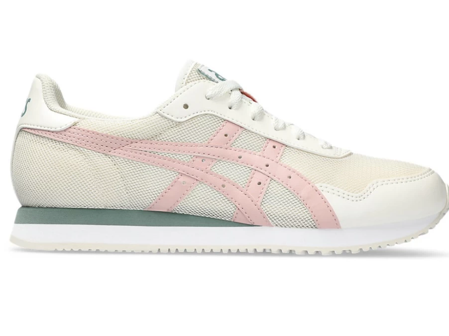 ASICS Women's TIGER RUNNER Sneakers in Cream/Ginger Peach - Lightweight Running Shoes