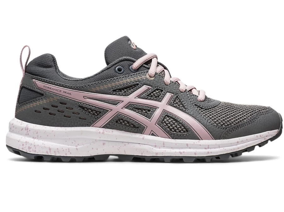 ASICS Women's TORRANCE TRAIL Running Shoes in Steel Grey/Watershed Rose