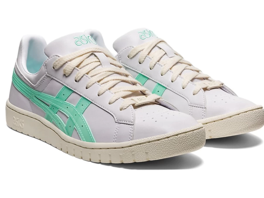 ASICS GEL-PTG Unisex Sneakers in White/Fresh Ice - Cushioned Support Running Shoes