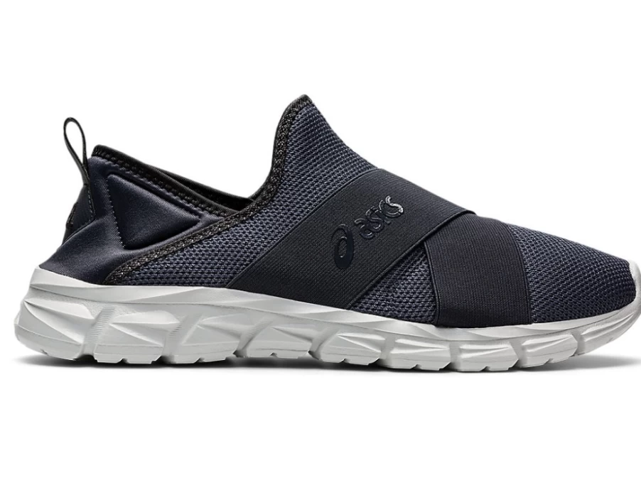 ASICS QUANTUM LYTE SLIP-ON Unisex Sneakers in Carrier Grey - Lightweight Comfortable Slip-On Shoes